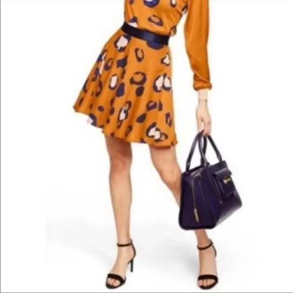 target 3.1 phillip lim yelow leopard print skirt - Picture 3 of 14